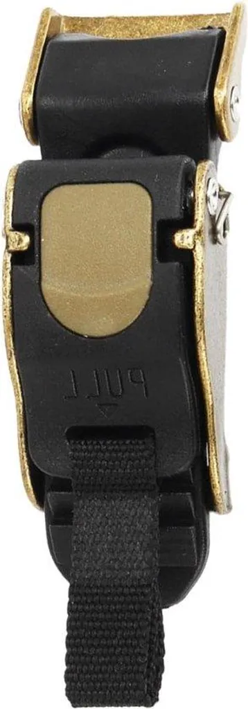 Attache rapide pour casque de moto en métal argenté - Fermeture 70mm