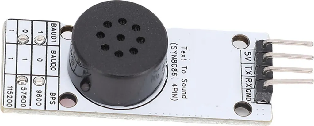 Carte de synthèse vocale SYN8086 TTS pour communication série UART - 3
