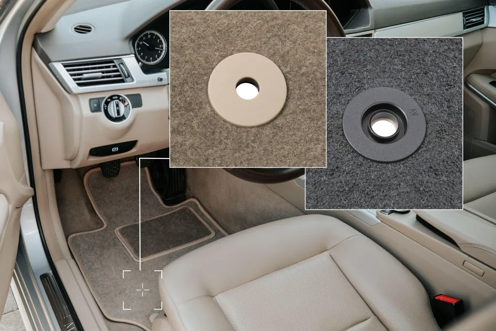 Tappetino Premium Beige Honda Civic VII - Velluto Soft Touch Misura - 3