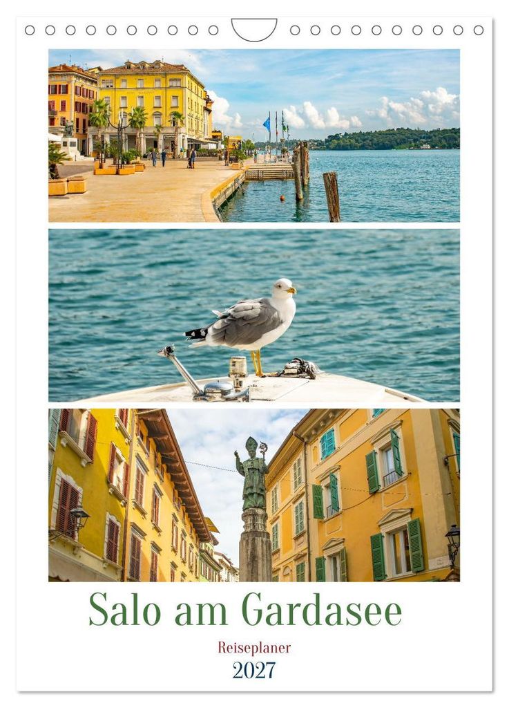 Salo am Gardasee - Reiseplaner (Wandkalender 2027 DIN A4 hoch), CALVENDO Monatskalender