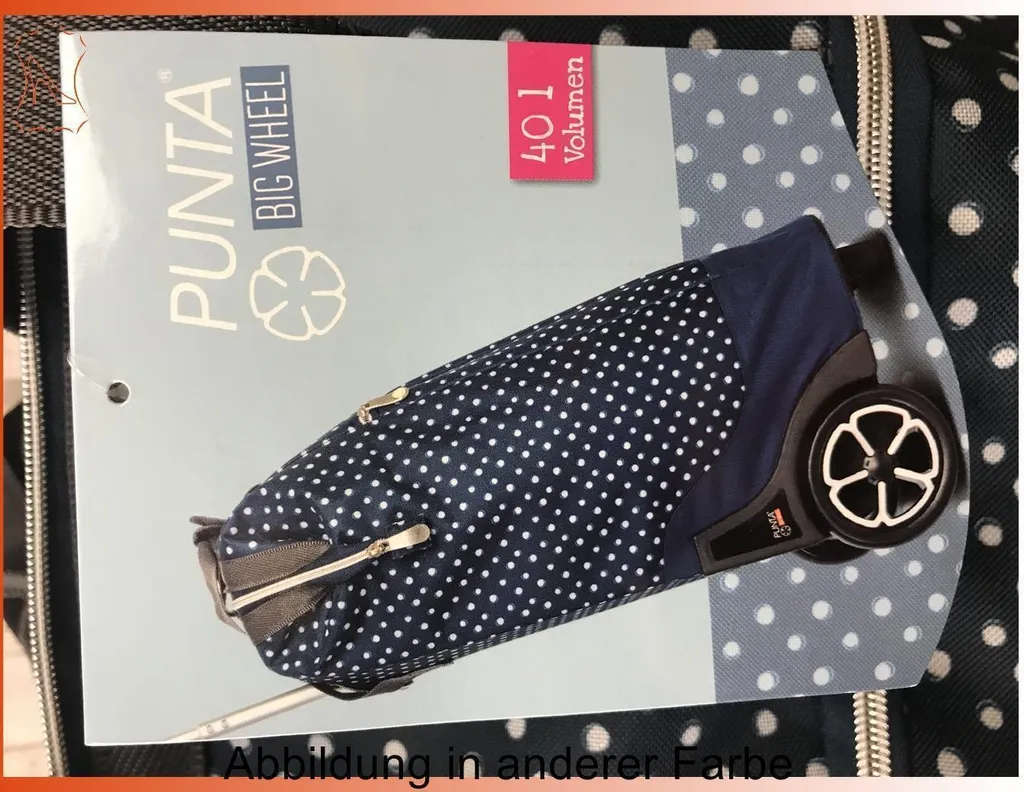 PUNTA Shopping Trolley 40L Ocean Teal: Robustezza e Volume XL - 9