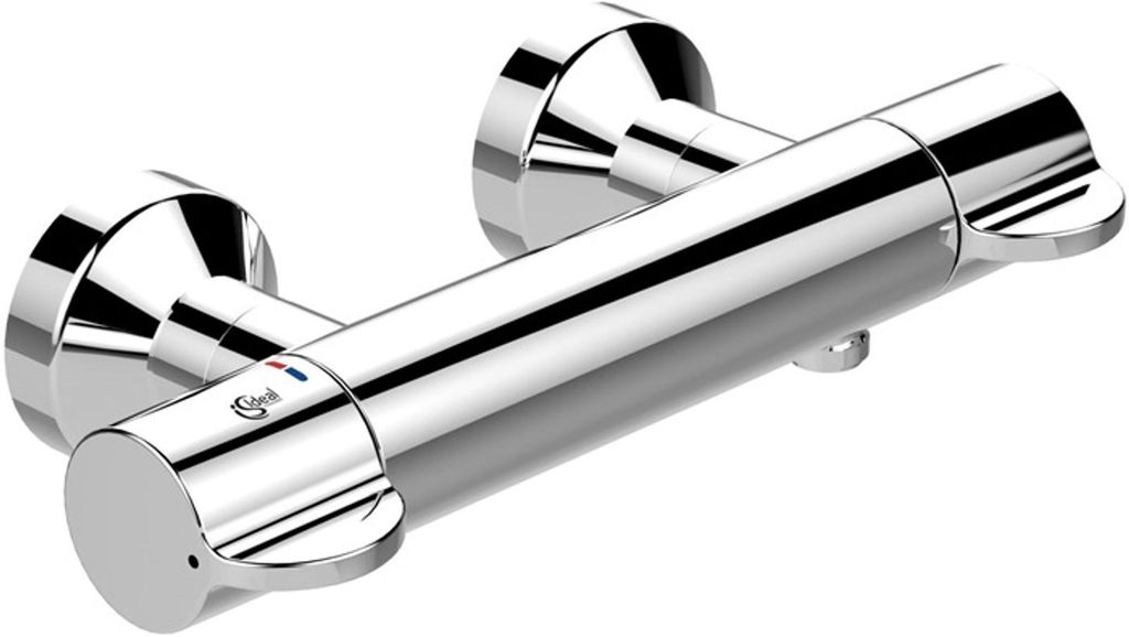 Ideal Standard AP-Brausethermostat CERAPLUS 2 thermische Desinfektion, Entkopplung chrom