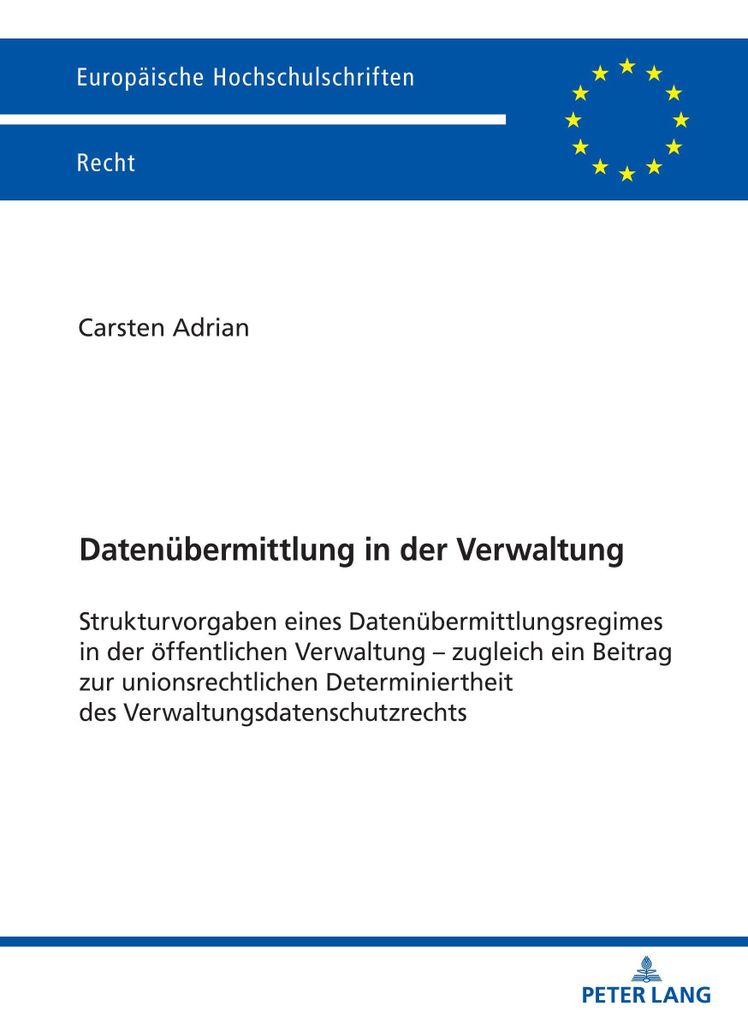 Datenübermittlung in der Verwaltung
