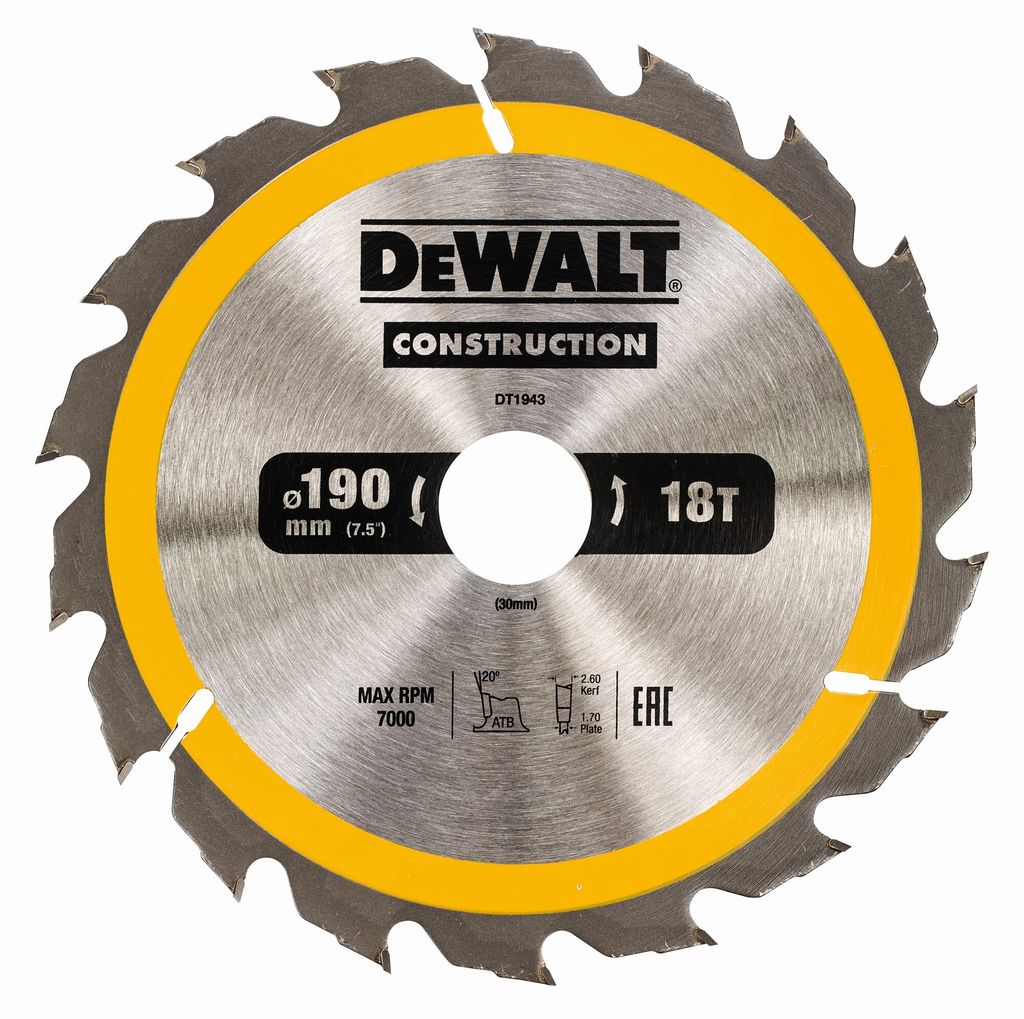DEWALT XR EXTREME Kreissägeblatt Handkreissäge Extra Produktbild 