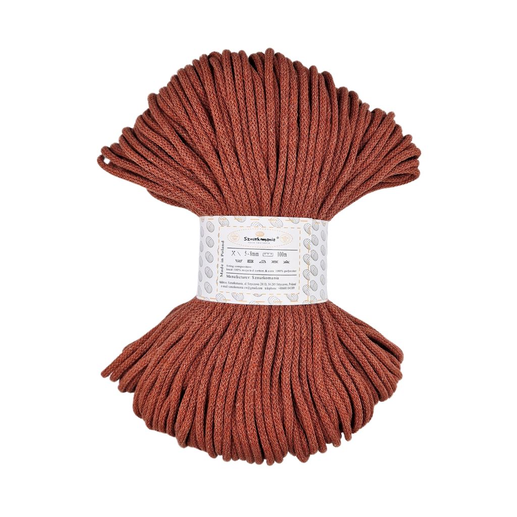 Geflochtene Baumwollkordel 3mm 100m Makramee Garn