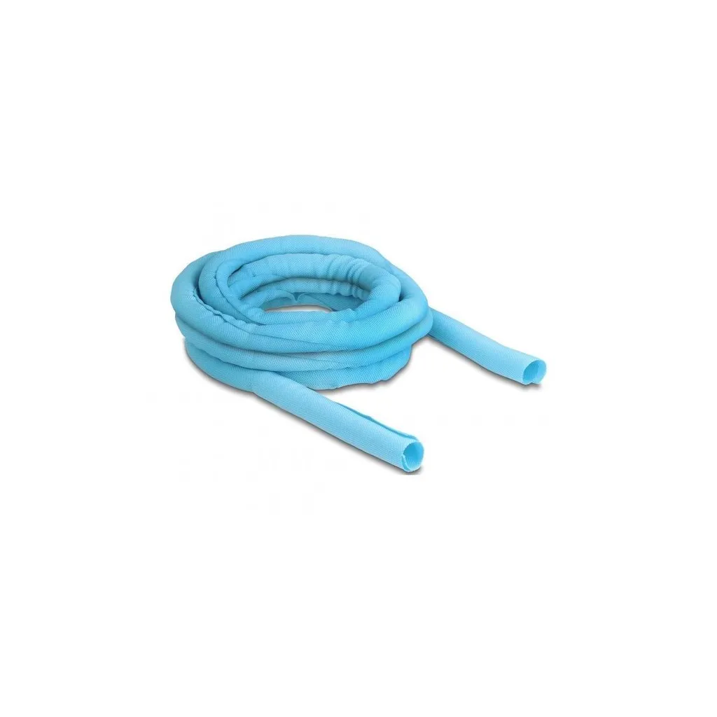 Guaina Intrecciata Delock 19mm Autoestinguente Blu 5m - Serie Pro