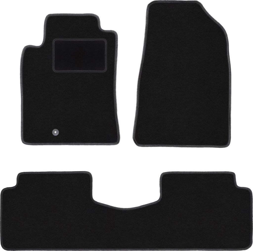 Schwarze Veloursmatten für: Toyota Camry V Limousine (1996-2001)