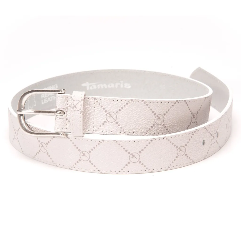 Acquista Cintura Donna Tamaris 160111 Maali Ecru 115cm - Qualità Garantita