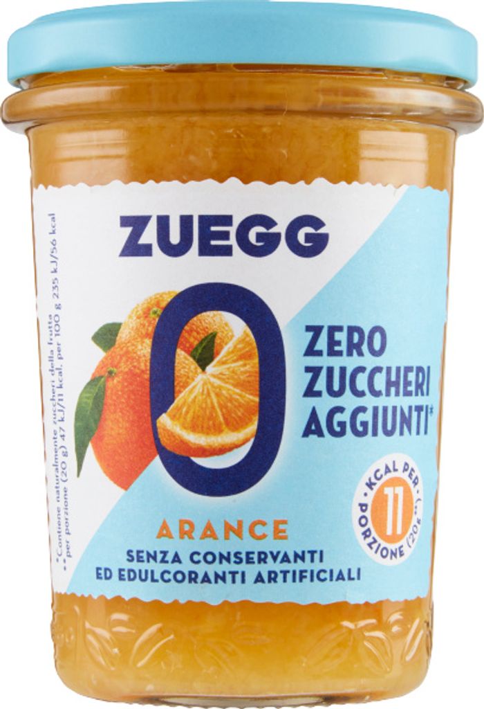 Zero Zuccheri Arance zuckerfreie Orangenkonfitüre 220g - Produktbild 