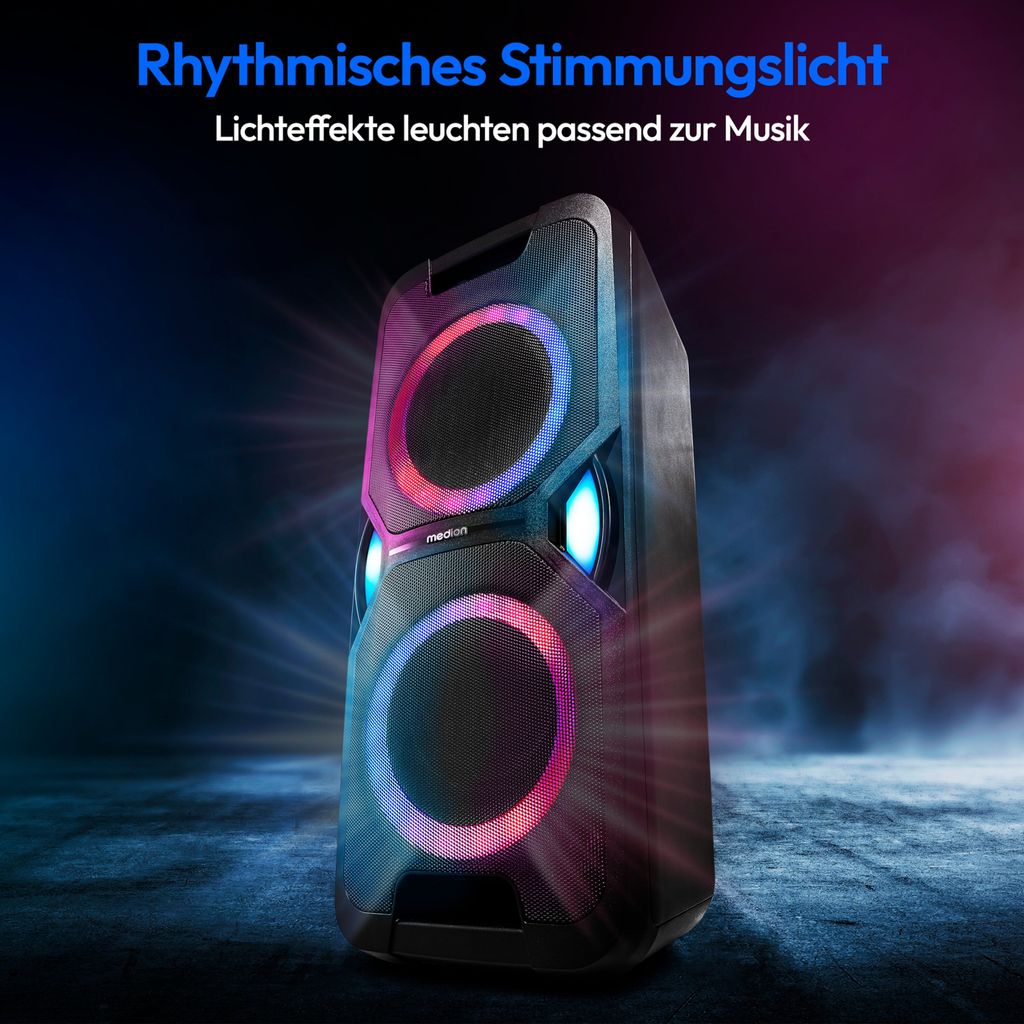 MEDION P61468 Party-Soundsystem (Partylautsprecher inkl. Produktbild 3