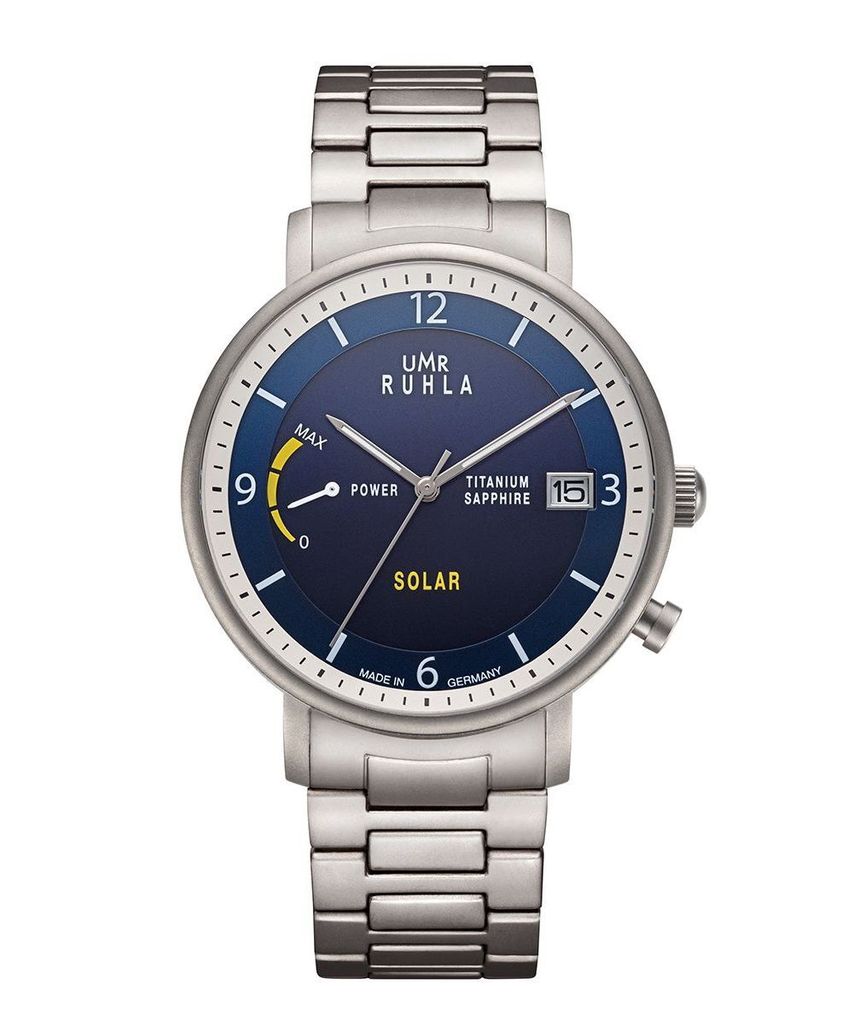 UMR Ruhla Herren Armbanduhr Solar 94103M Titan Produktbild 