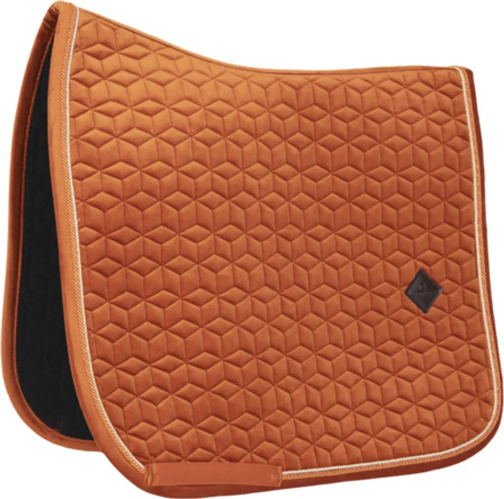 Sottosella Dressage Kentucky Velvet Arancione Cob: Colore e Comfort