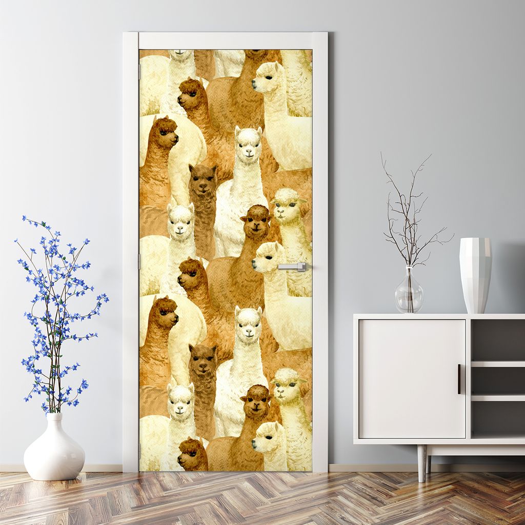 Dekorative Aufkleber selbstklebend Klebefolie Türaufkleber Türposter Graue Aquarell Vogel 70 x 200 cm