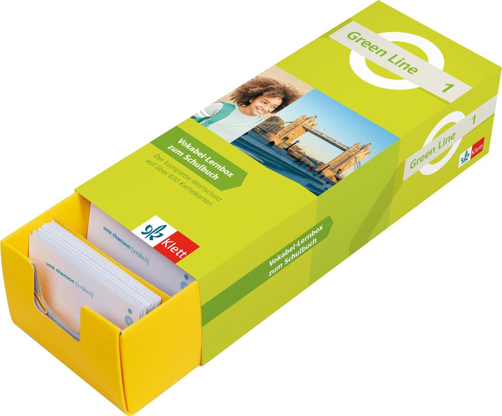 Green Line 1 (ab 2021) Klasse 5 - Vokabel-Lernbox zum Produktbild 