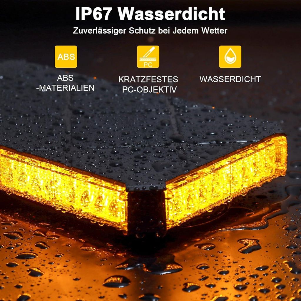 LED Warnblinkleuchte LKW/PKW – Sicherheitslicht A Produktbild-Vorschau 5
