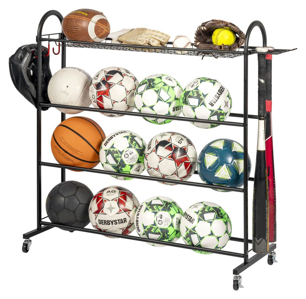 supporto per palloni sportivi eluno per riporre i palloni, Immagine del prodotto 
