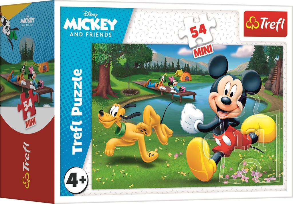 TREFL Puzzle Mickey Mouse: Am See 54 Teile Produktbild 