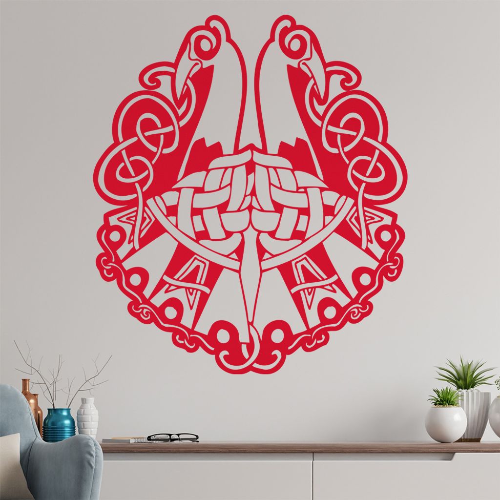 keltische Knoten Wandtattoo in 6 Größen - Wandaufkleber Wall Sticker - Dekoration, Küche, Wohnzimmer, Schlafzimmer, Badezimmer
