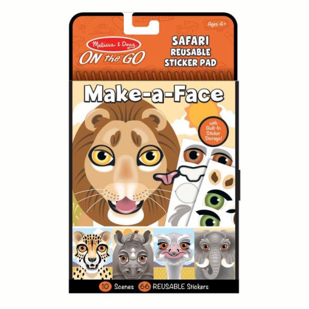MELISSA Safari Nlepky - Pestrofarebn nlepky, ktor oivia kad Obrázok produktu 