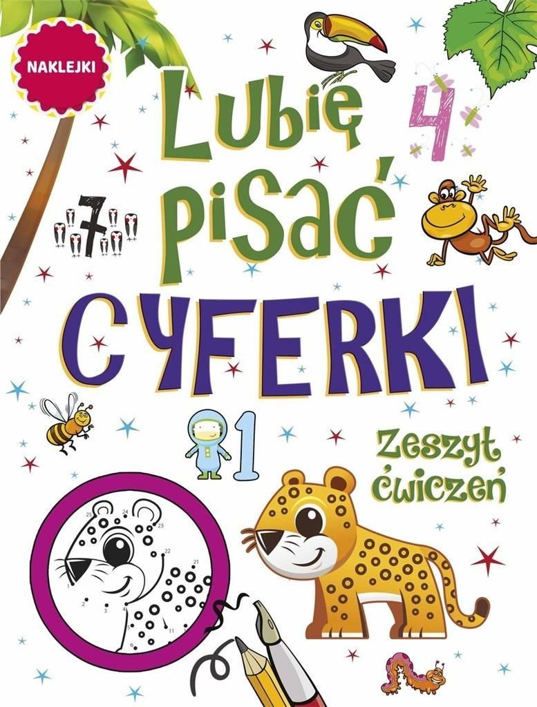 Lubię pisać. Cyferki. Zeszyt ćwiczeń - Opracowanie Zbiorowe (Buch auf Polnisch)