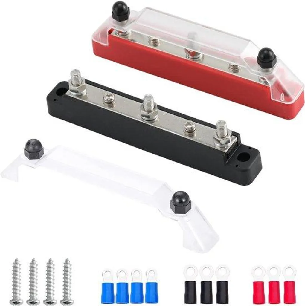 Répartiteur électrique pour batterie de camping-car et bateau 5 plots