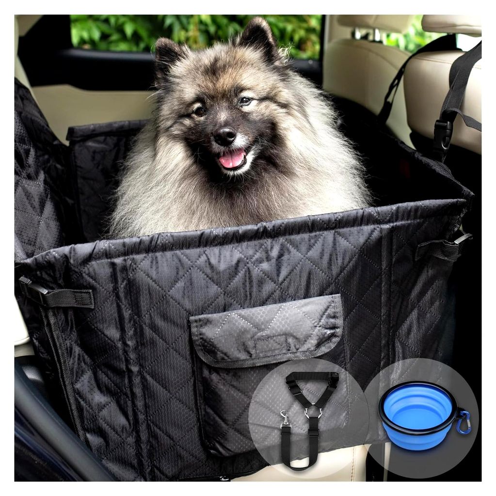 Hundeautositz für mittlere Hunde - Wasserdicht und komfortabel