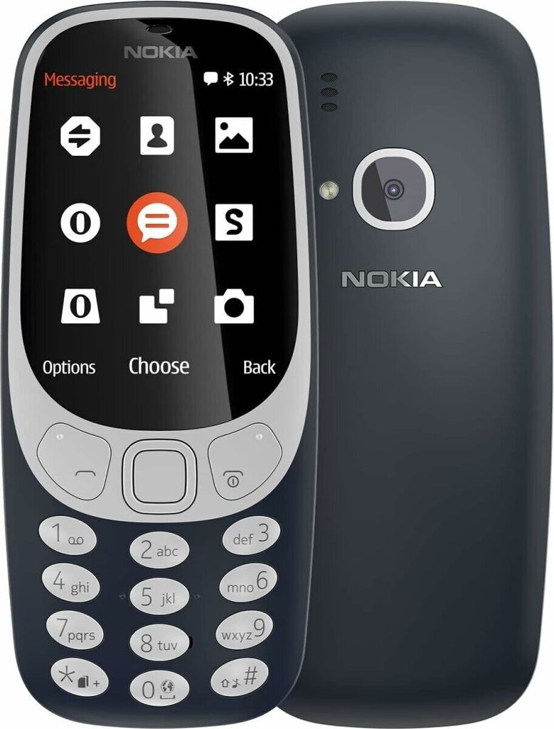 Nokia 3310, Na výšku, 6,1 cm (2.4"), 2 MP, Bluetooth, 1200 Obrázek produktu 