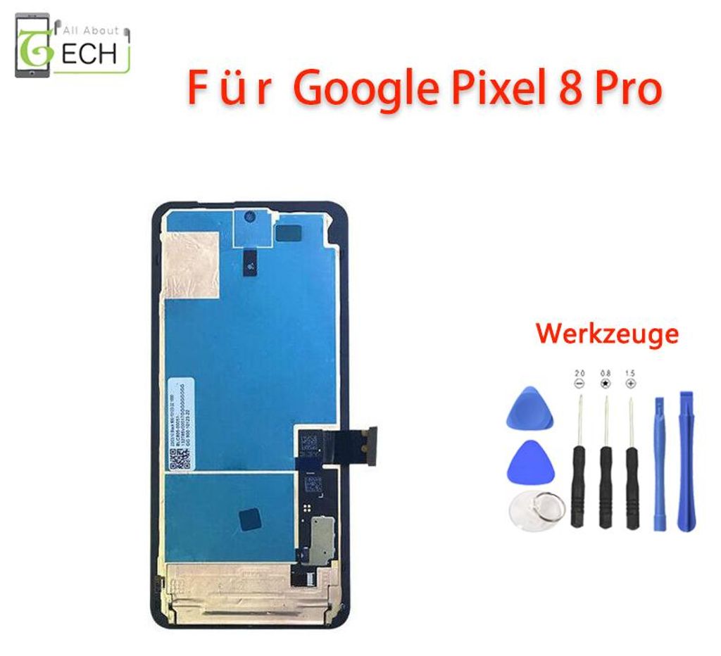 Für Google Pixel 8 pro LCD (OLED) Display Touchscreen Produktbild 