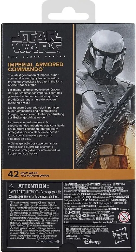 Figurine Commando Mandalorien Impérial - Armure Détaillée 15 cm Pro - 9