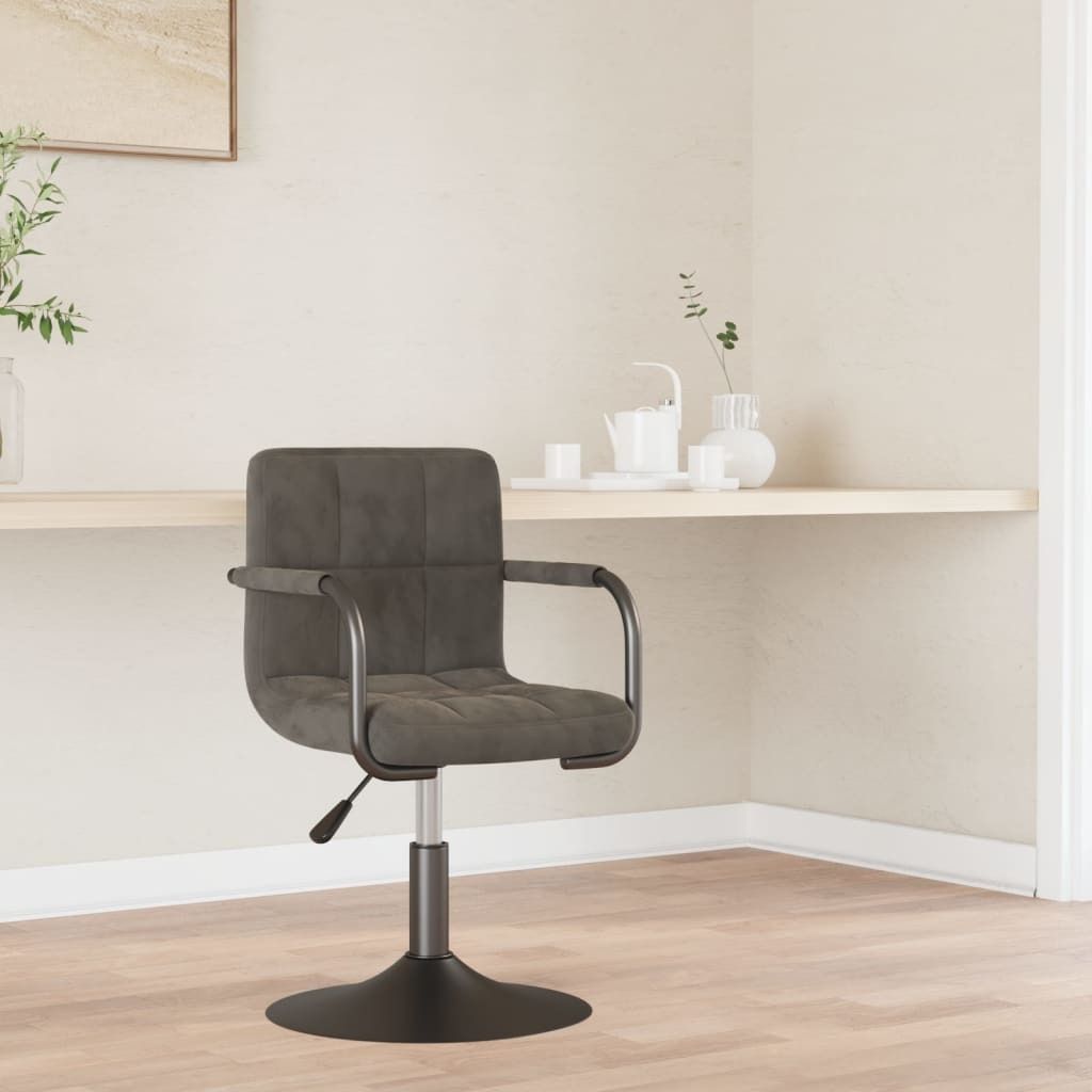 Maison Exclusive - Barhocker Dunkelgrau Samt