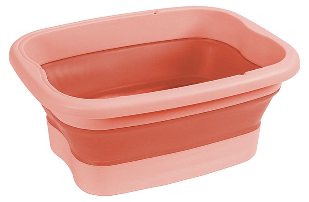 Faltbares Waschbecken aus Kunststoff, tragbar, für Pool, Fußbad, Küche, Obst und Gemüse, Camping, Wäsche, Autowäsche
