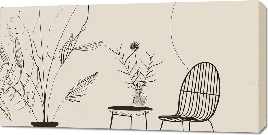 Image 100 x 50 cm Anti-Humidité pour Décoration Durable Extérieur