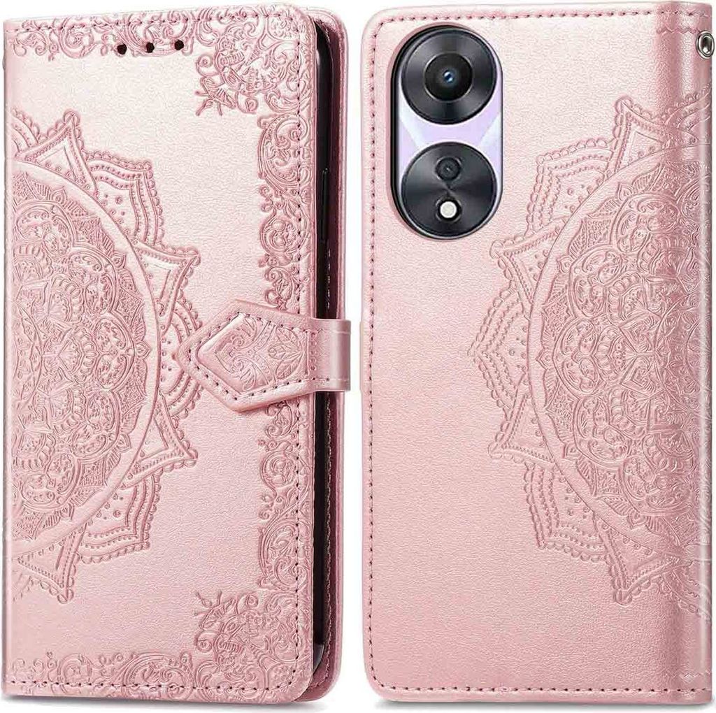 imoshion Mandala Klapphülle Oppo A78 (4G) - Rosé gold Produktbild 