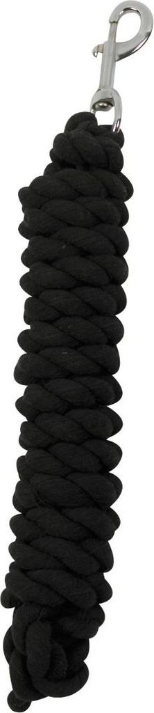 ELDORADO Führstrick 4m mit Drehkarabinerhaken aus Stahl - schwarz