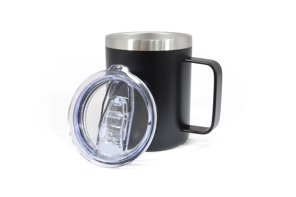 Origin Outdoors Thermobecher aus Edelstahl, schwarz