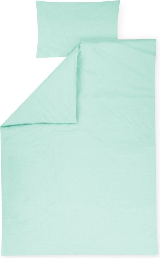 Julius Zöllner uni aqua mint Bettwäsche 100x135+40x60