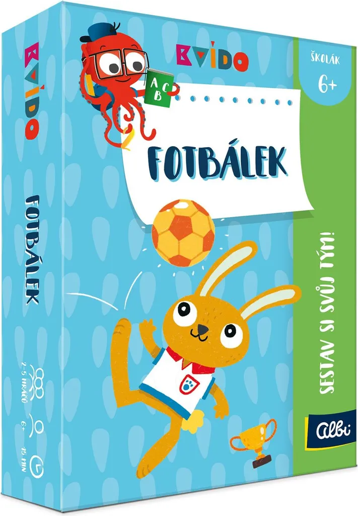 Ballon de foot classique Quido pour match et loisir sur terrain herbe