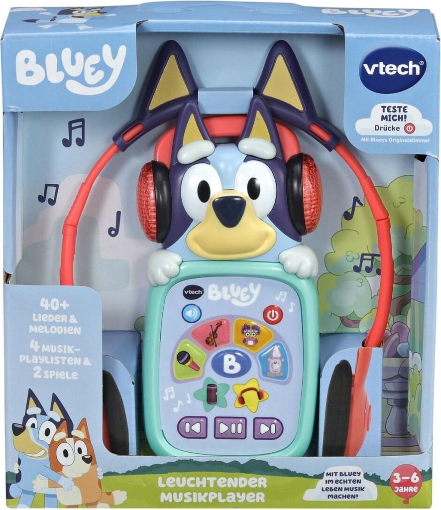 VTech Bluey - Muziekspeler met lichteffecten Productafbeelding 