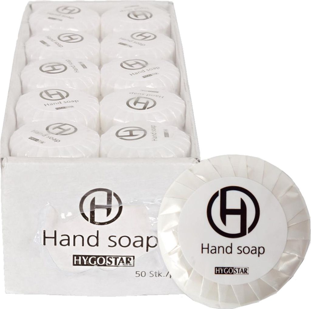 Hygostar 556218 Mydlové tyčinky okrúhle biele skladané Obrázok produktu 