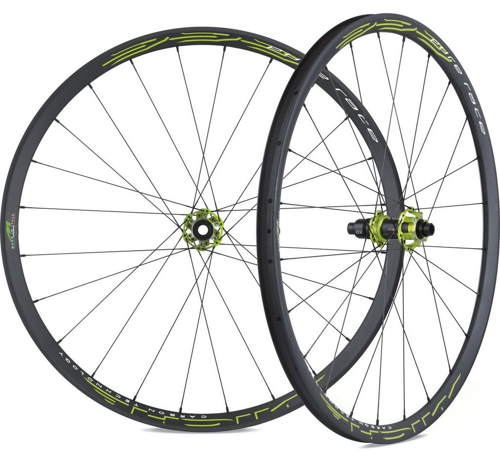 Miche MTB Laufradsatz 999 Pure Race 29′′ Disc // 9-11-fach, Ausführung:schwarz/gelb, Dimension:23-622 (29′′)