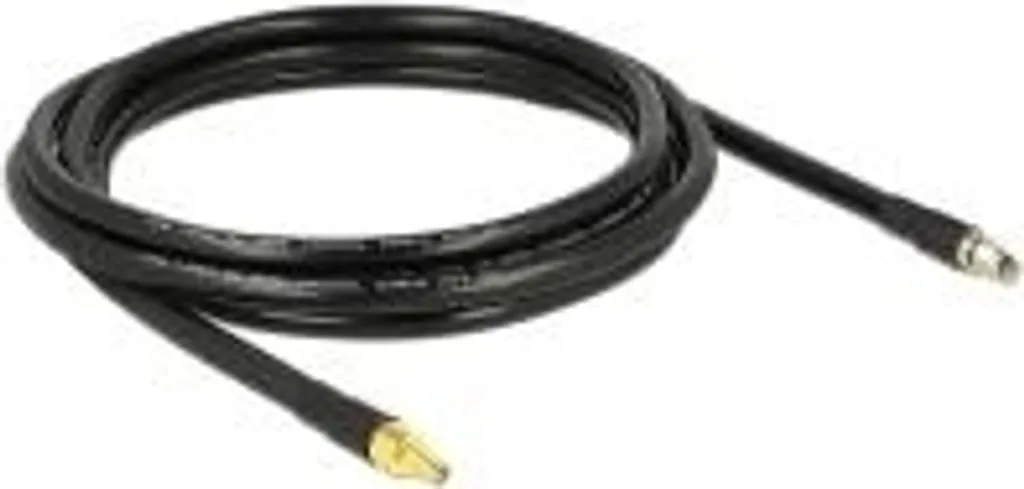 DeLOCK 13015 Câble d'Antenne RP-SMA Mâle vers Femelle CFD400 Noir 3m
