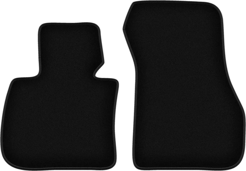 Tappetini BMW X2 U10 2023+ Velluto Nero Wielganizator Set Anteriori