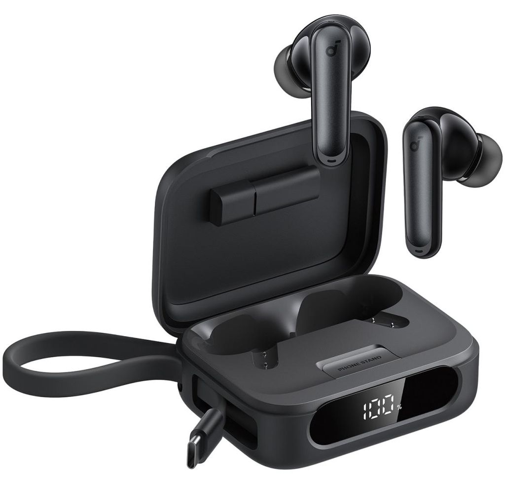 In-Ear-Kopfhörer Anker Soundcore P41i, True Wireless, Bluetooth, adaptives ANC, Akkulaufzeit 192 Stunden, Schwarz