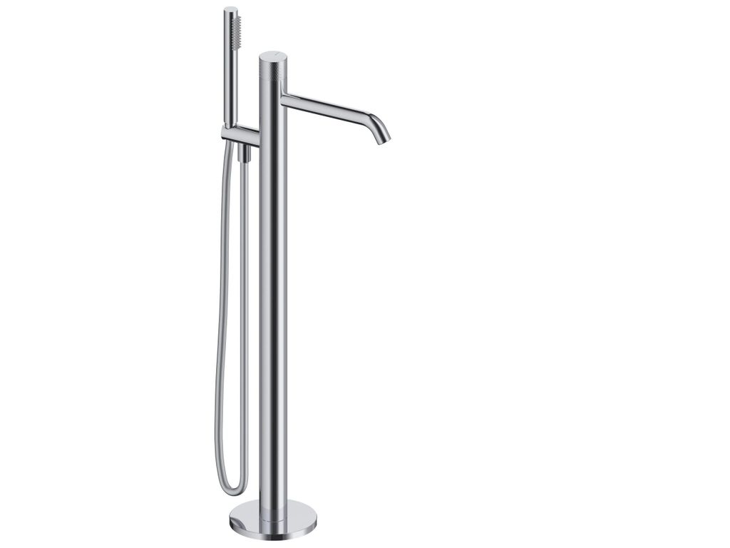 SANYCCES LOOP K Einhand-Stand-Badewannenbatterie, chrom