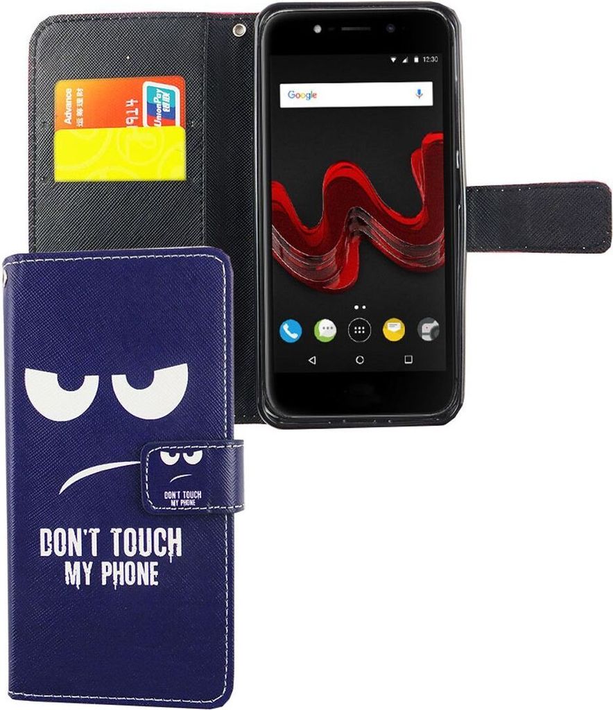 Handyhülle Tasche für Handy Wiko Wim Lite Dont Touch my Phone