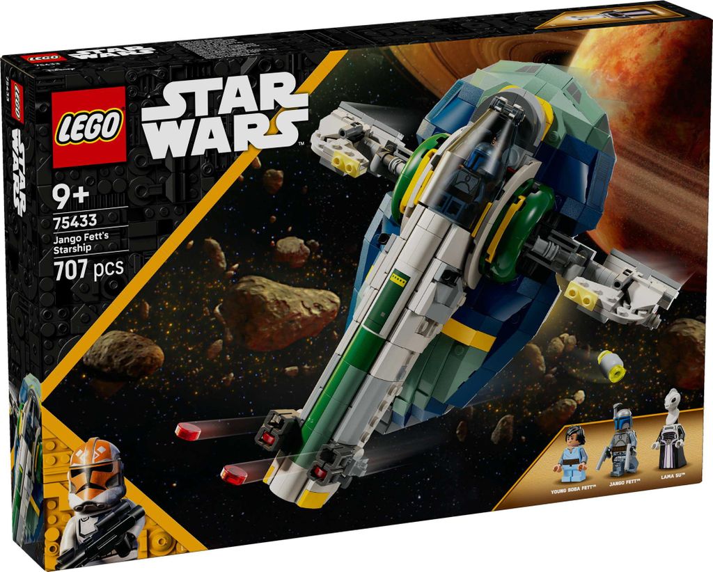 LEGO® Star Wars™ 75433: Jango Fett en zijn Productafbeelding 