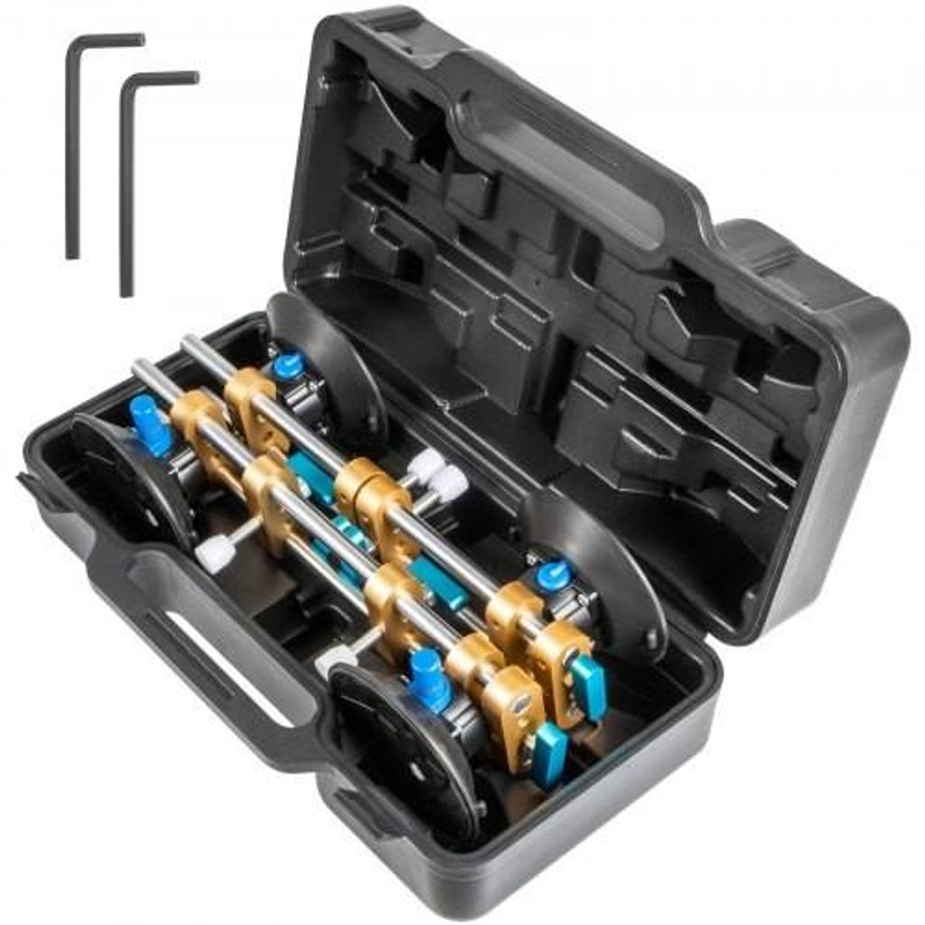 VEVOR 2er-Set Fugenausgleicher mit 6-Zoll-Vakuumsaugnapf, nahtloser Fugenausgleicher, 153 mm, professionelles Werkzeug für die Arbeitsplattenverle...