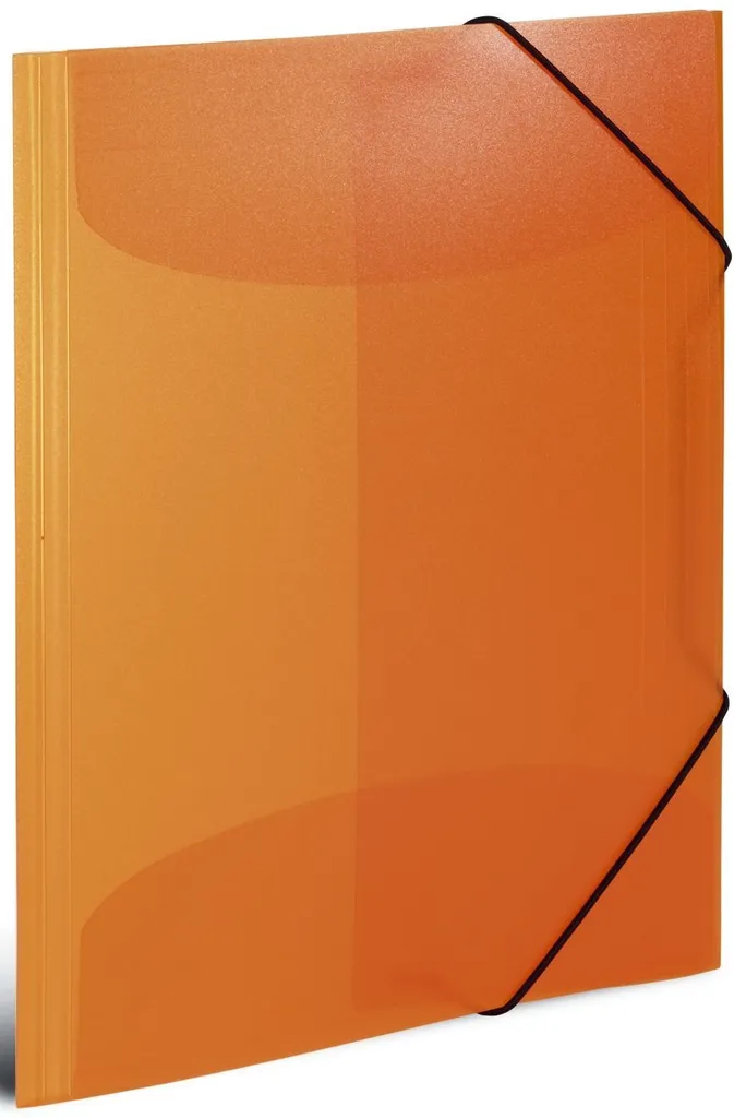 Herma 19515 19515 Gummizugmappe - A3, PP traslucido, arancione
