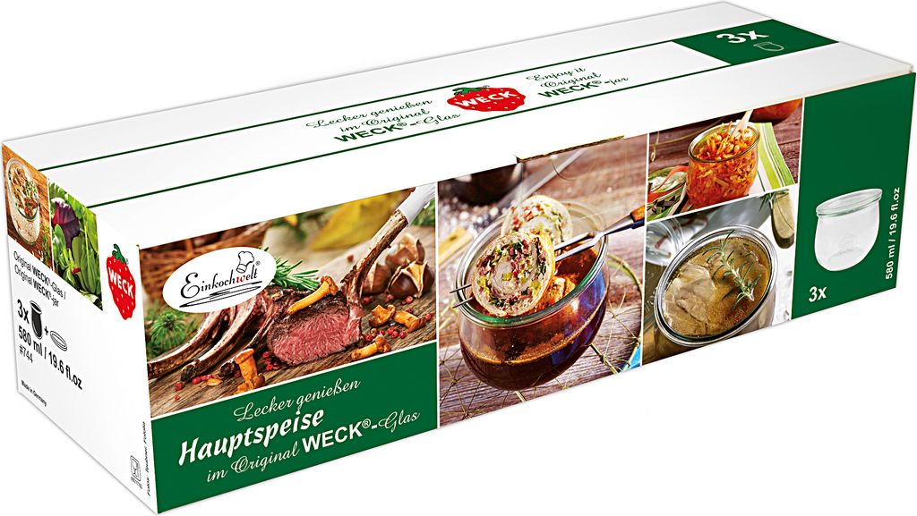 EINKOCHWELT 20083 Tulpenglas mit Deckel 100 mm, 500 ml, Produktbild 