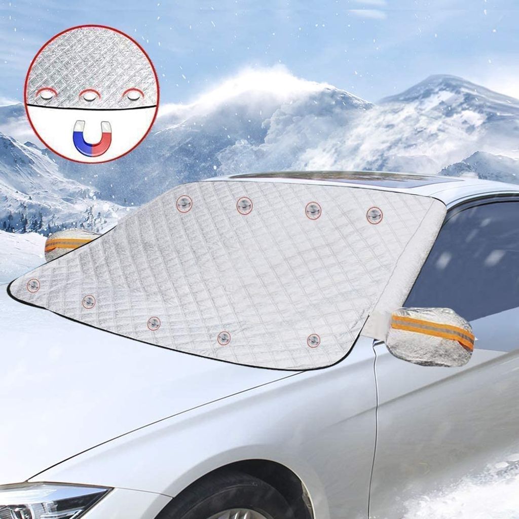 Winter Auto Schneeabdeckung Faltbare Auto Windschutzscheiben
